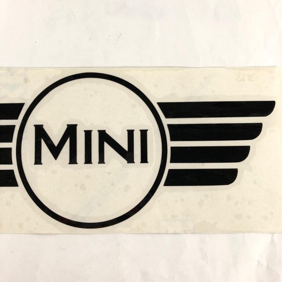 ウイング MINI ステッカー ブラック : ミニマルヤマ - 通販 - Yahoo