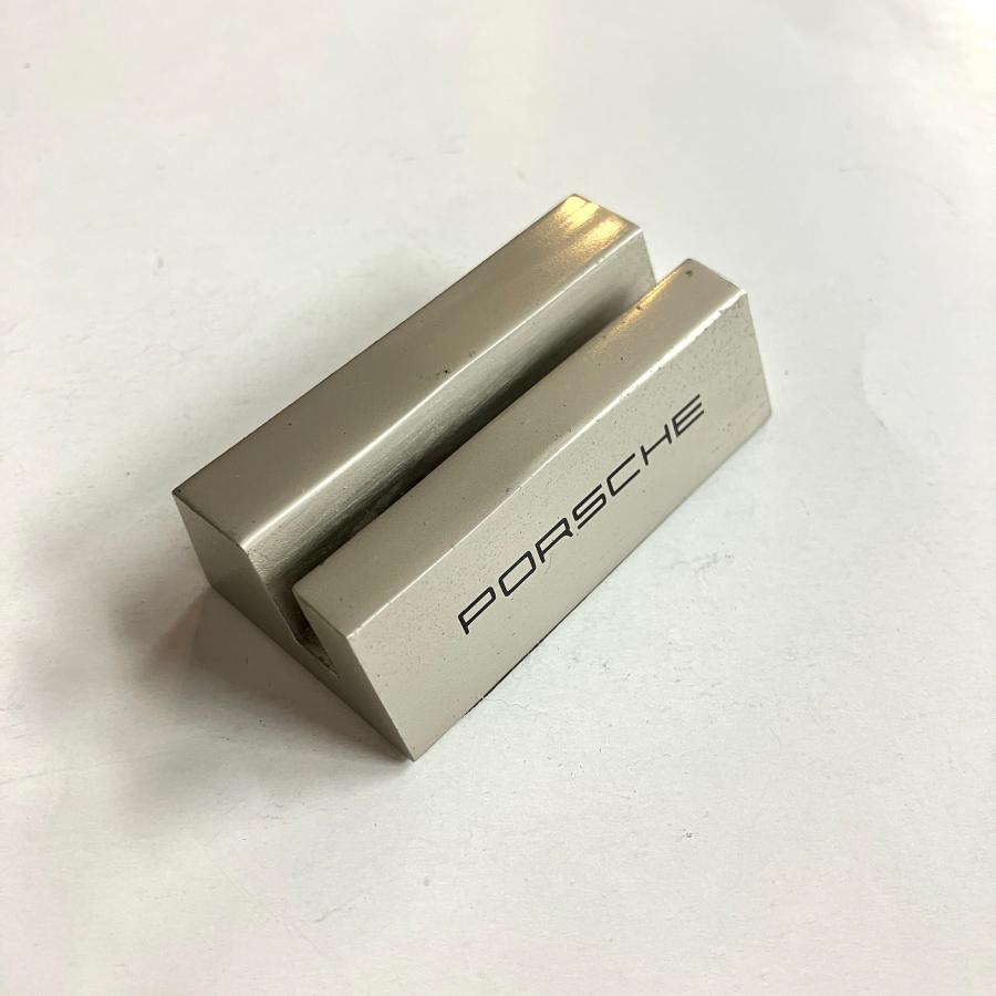 ポルシェオリジナル　ネームカードストック PORSCHE（ポルシェ） 現品 カードスタンド : ミニマルヤマ - 通販