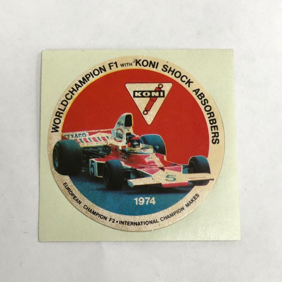 現品 KONI 1974 F1 ステッカー : ミニマルヤマ - 通販 - Yahoo