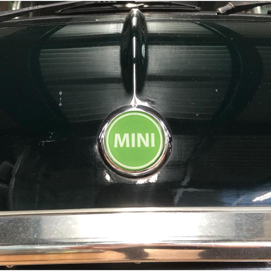 ローバー 丸型フロントエンブレム・MINIライムグリーン : ミニマルヤマ