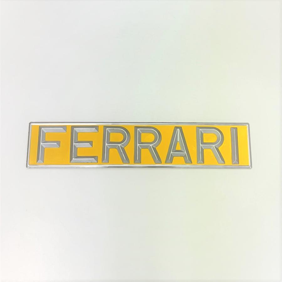 Ferrari（フェラーリ） 現品 ナンバープレート型インテリアプレート 