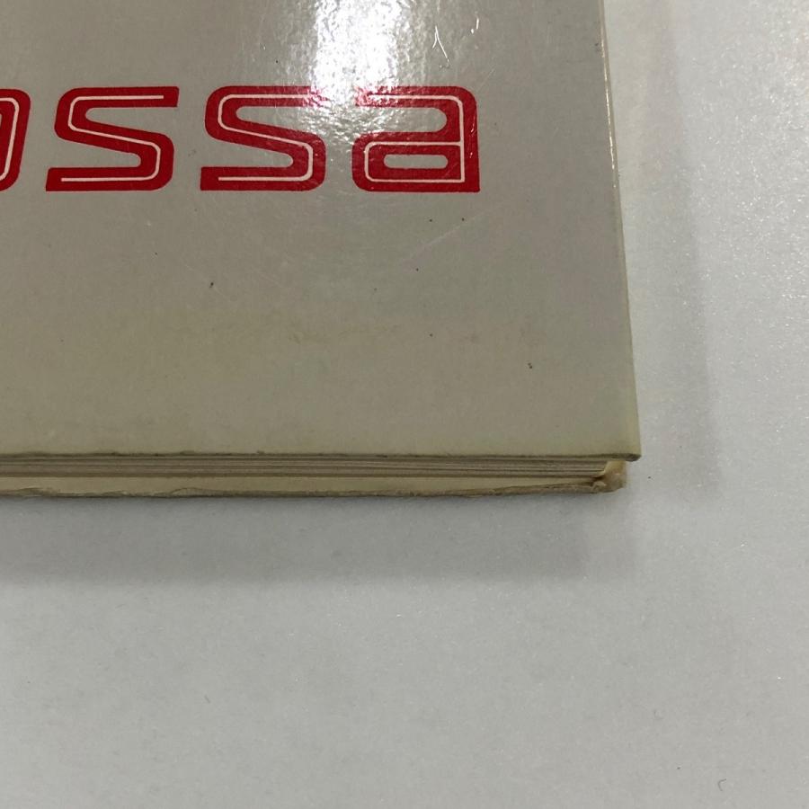 Ferrari（フェラーリ） 現品 テスタロッサ オーナーズマニュアル