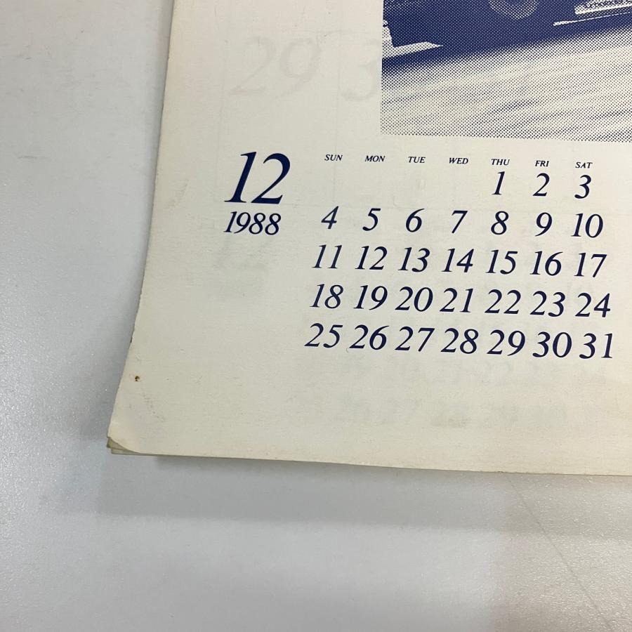 現品 1989 ダンロップ モータースポーツ カレンダー : ミニマルヤマ