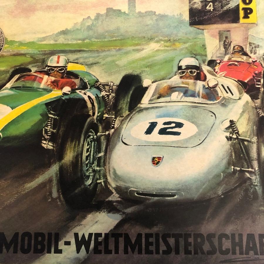 現品 GROSSER PREIS NURBURGRING 1965 ポスター : ミニマルヤマ - 通販