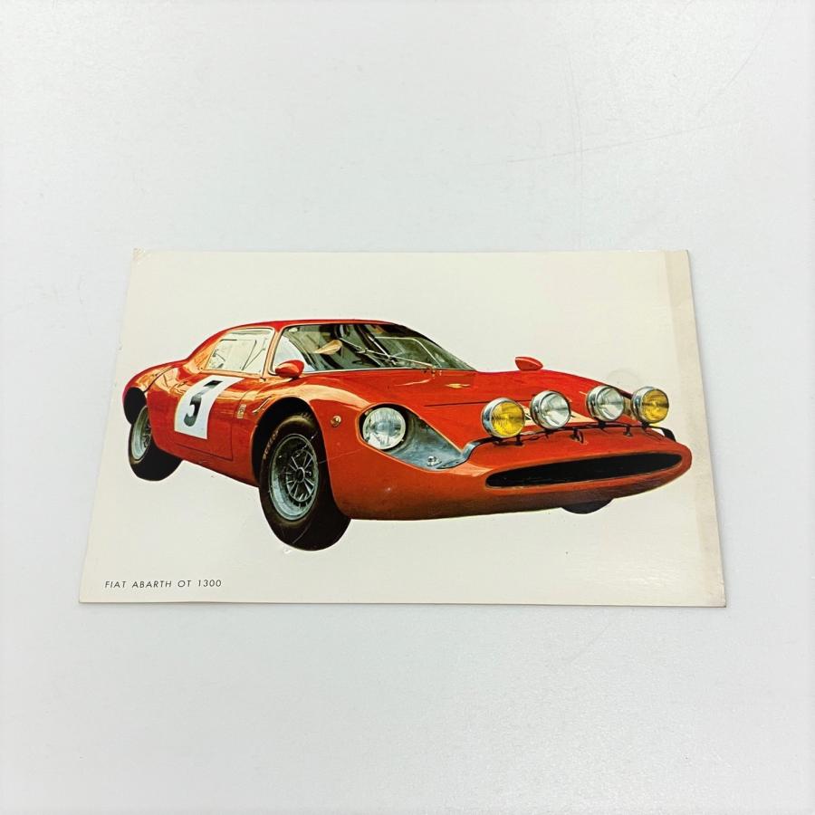 アバルト（ABARTH） 現品 FIAT ABARTH OT 1300 ハガキ : ミニマルヤマ