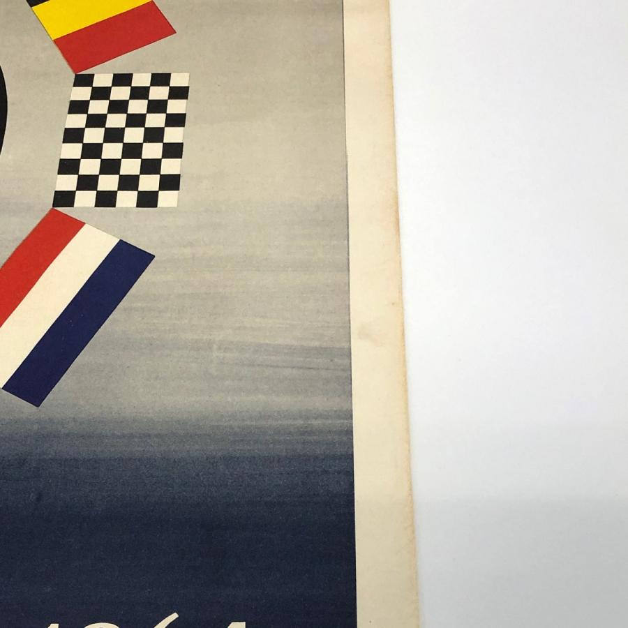 【高い素材】 現品　EUROPEAN　GRAND　PRIX　1964　ポスター