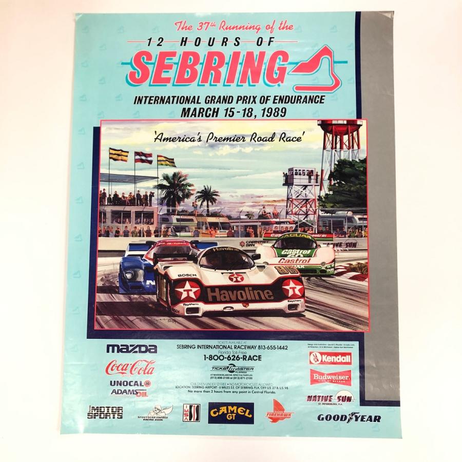 現品　SEBRING　1989　ポスター