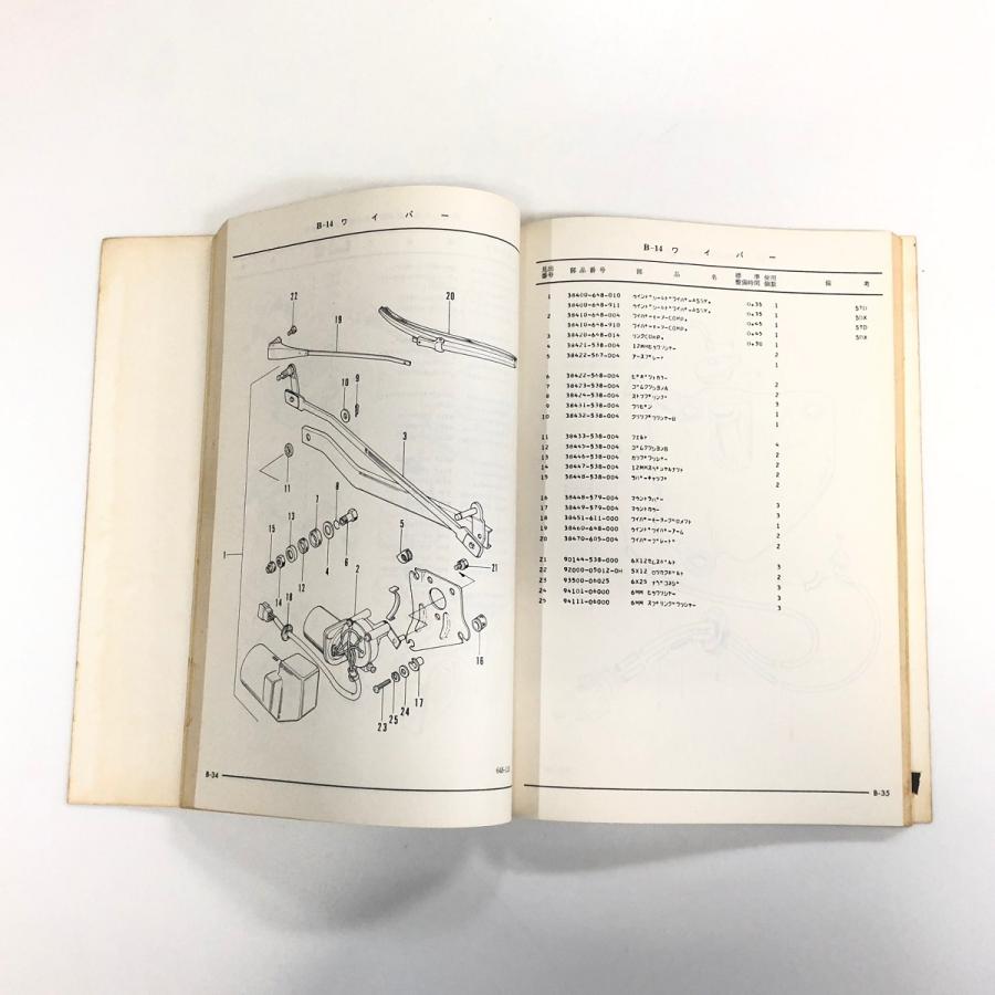 ホンダ（HONDA） 現品 HONDA Life step van パーツリスト1 : ミニ