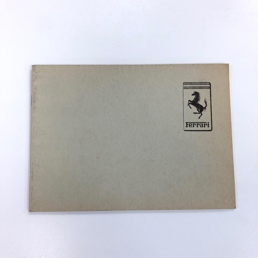 Ferari 348 日本語版と原版 取扱説明書（日本語は訂正版付属）