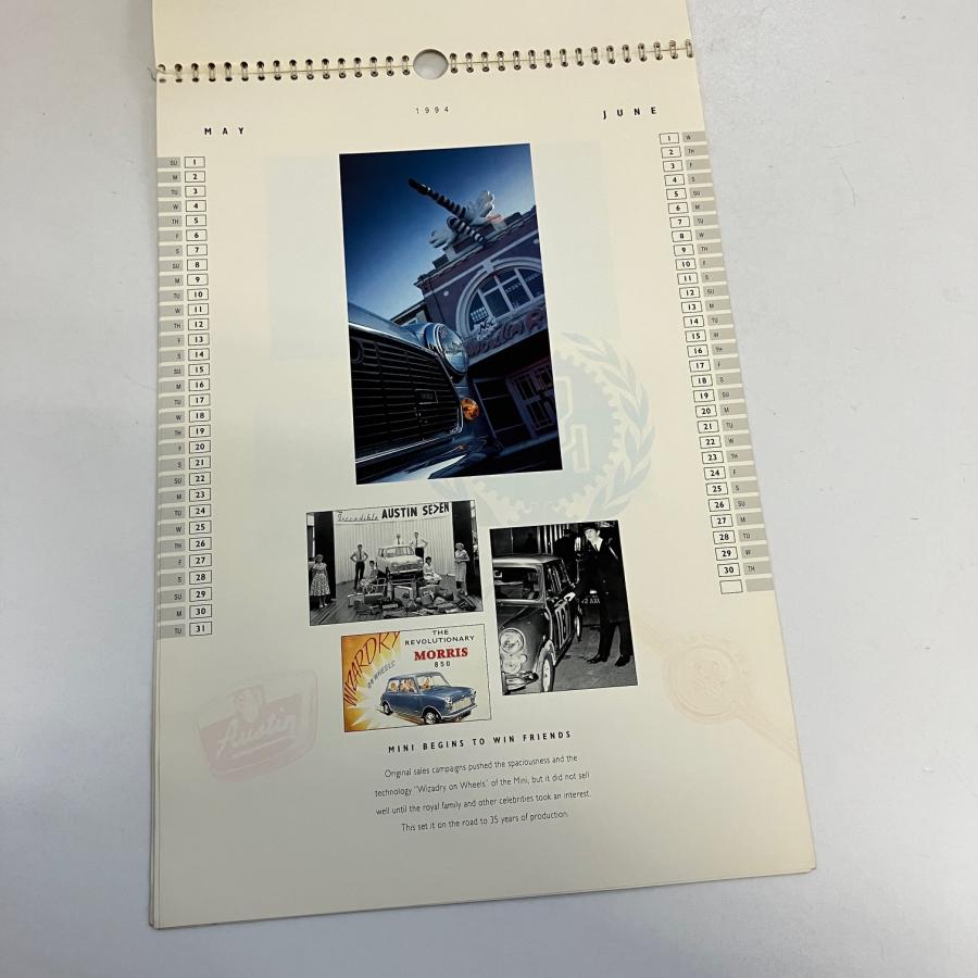 1994 OFFICIAL MINI カレンダー : ミニマルヤマ - 通販 - Yahoo