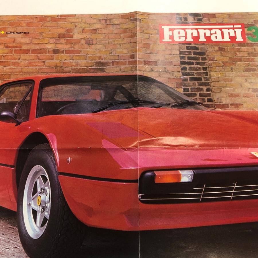 Ferrari（フェラーリ） 現品 PLAYCOMIC CAR PIN-UP Ferrari 308 GTB