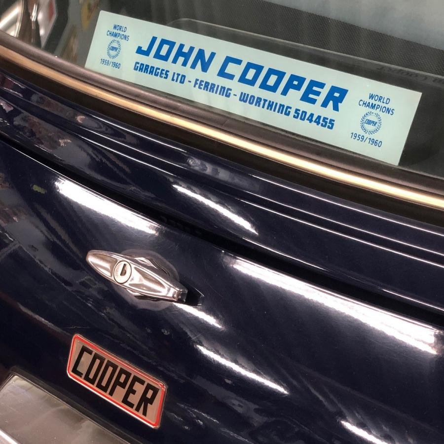John Cooper　裏貼りステッカー｜minimaruyama｜02