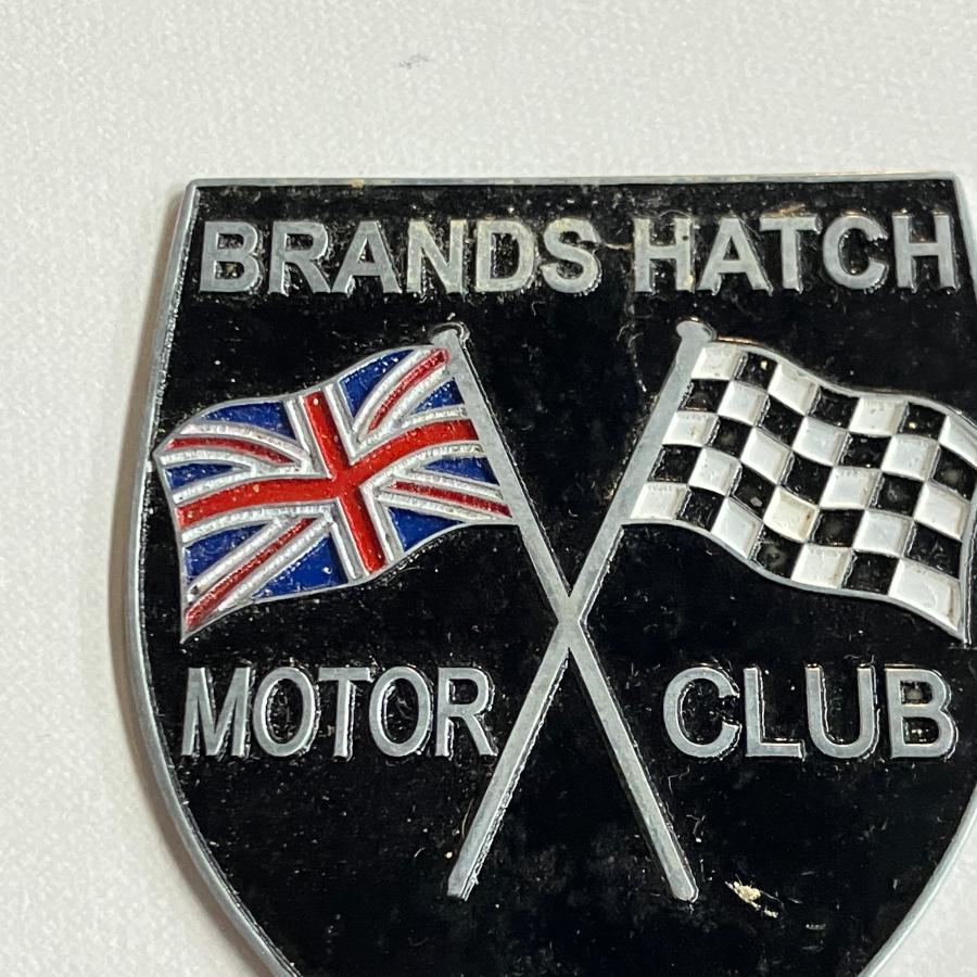 現品 BRANDS HATCH MOTOR CLUB カーエンブレム : ミニマルヤマ - 通販