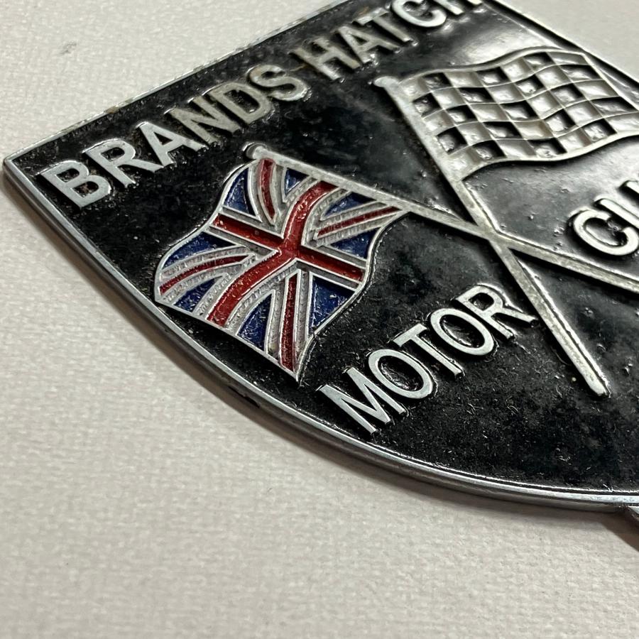 現品 BRANDS HATCH MOTOR CLUB カーエンブレム : ミニマルヤマ - 通販