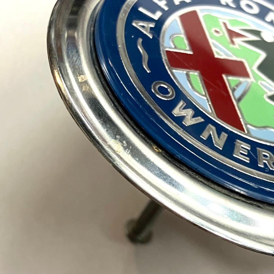 アルファロメオ - 現品 ALFA ROMEO OWNERS CLUB 食べ物屋胸章