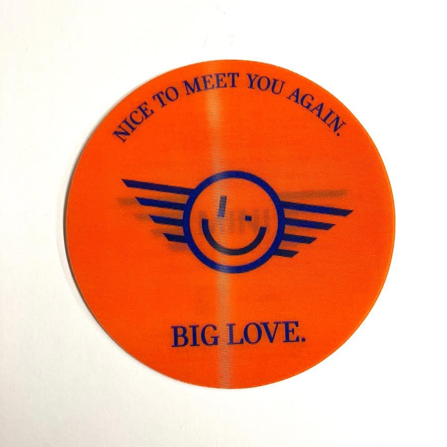 MINI BIG LOVE レンチキュラーステッカー : ミニマルヤマ - 通販