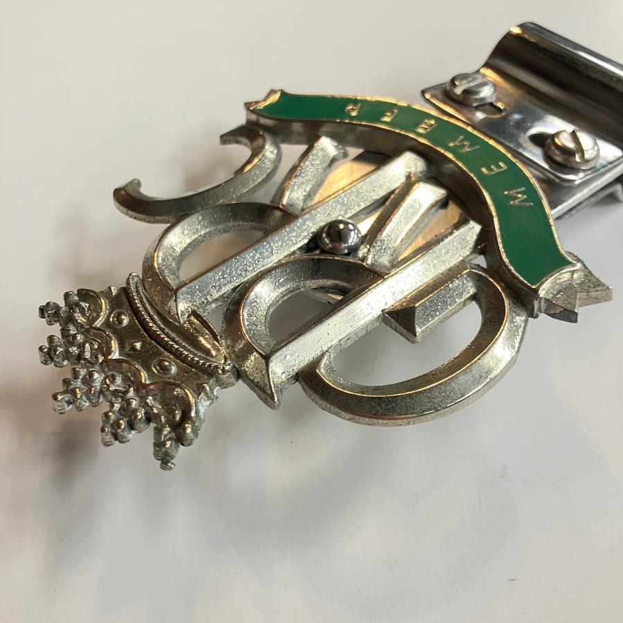 現品 Goodwood Road Racing Club MEMBER カーエンブレム : ミニ