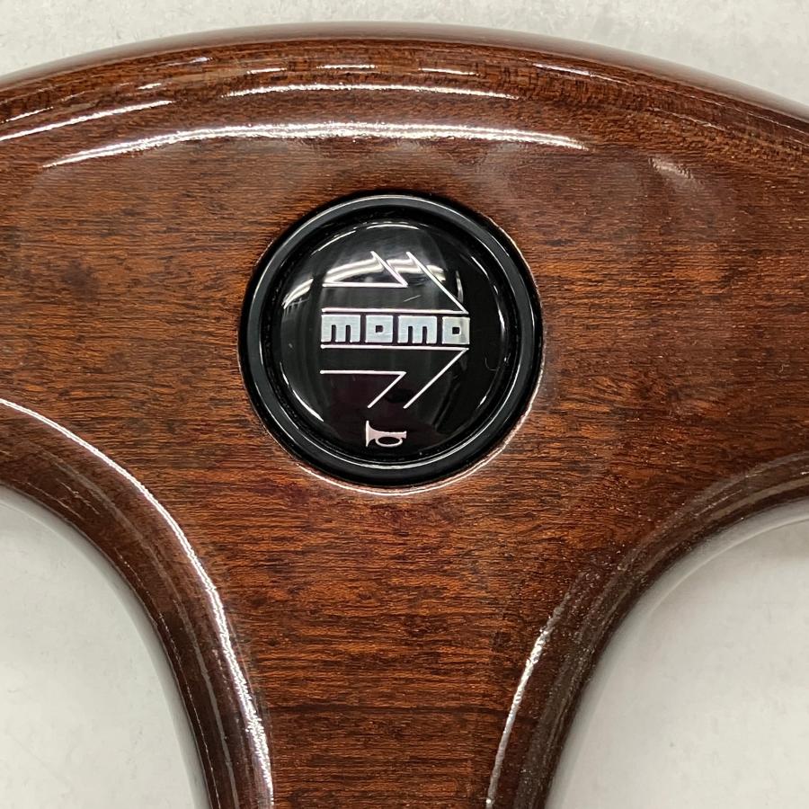 現品 momo プレスティージ ウッド/レザー ステアリング : ミニ 現品 momo プレスティージ ウッド/レザー ステアリング : ミニ