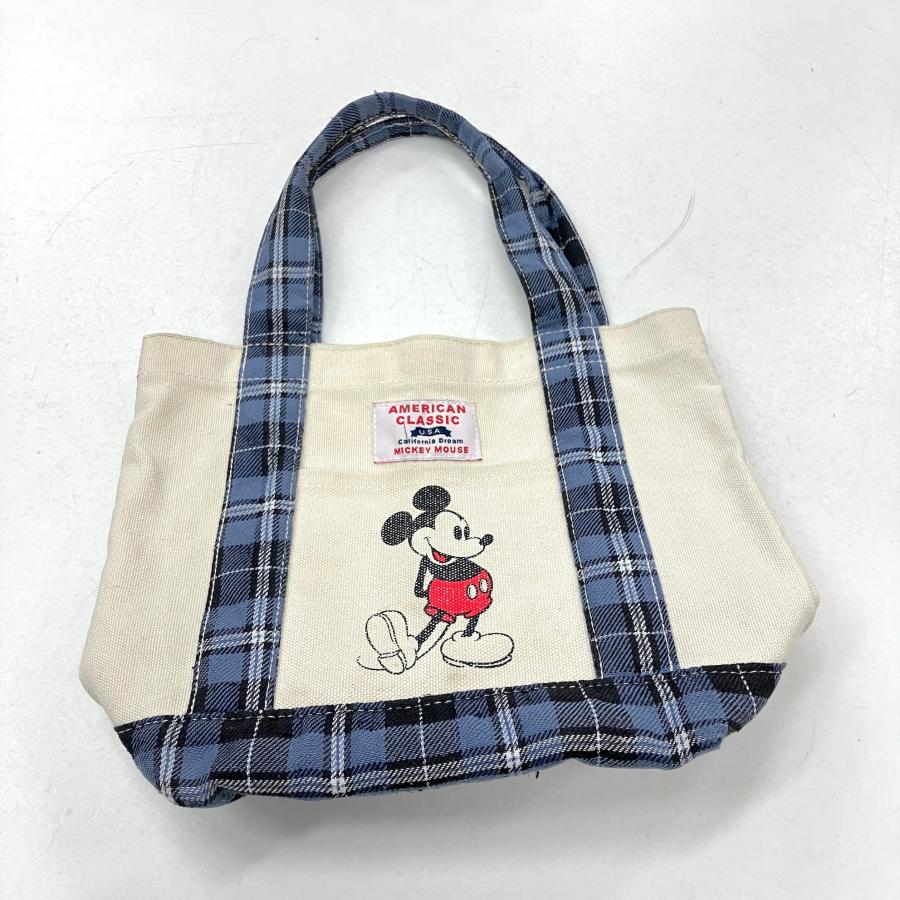 Disney 現品 ミッキーマウス ヴィンテージトートバッグ : ミニ Disney 現品 ミッキーマウス ヴィンテージトートバッグ : ミニ