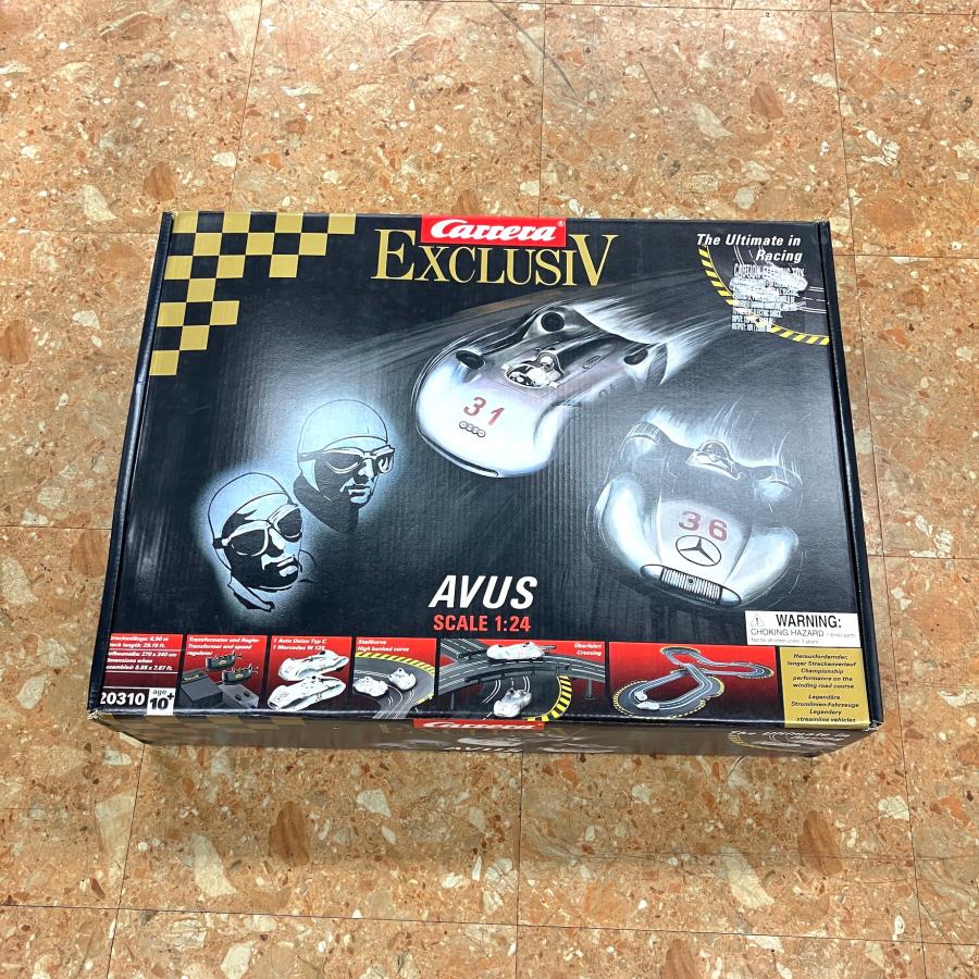 現品 Carrera exclusiv 1/24 AVUS スロットカー用レールセット