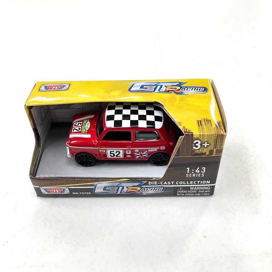 現品 MOTOR MAX 1/43 GT RACING MINI COOPER ミニカー : ミニマルヤマ