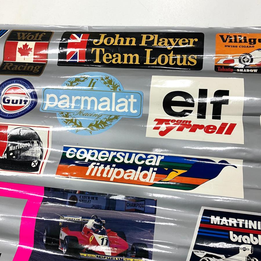 現品 POLE POSITION F1 GRAND PRIX 特大ステッカー : ミニマルヤマ