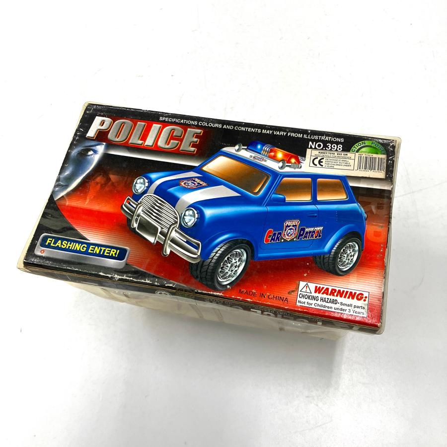 現品 SUPER POWER PATROL POLICE CAR ミニカー : ミニマルヤマ - 通販