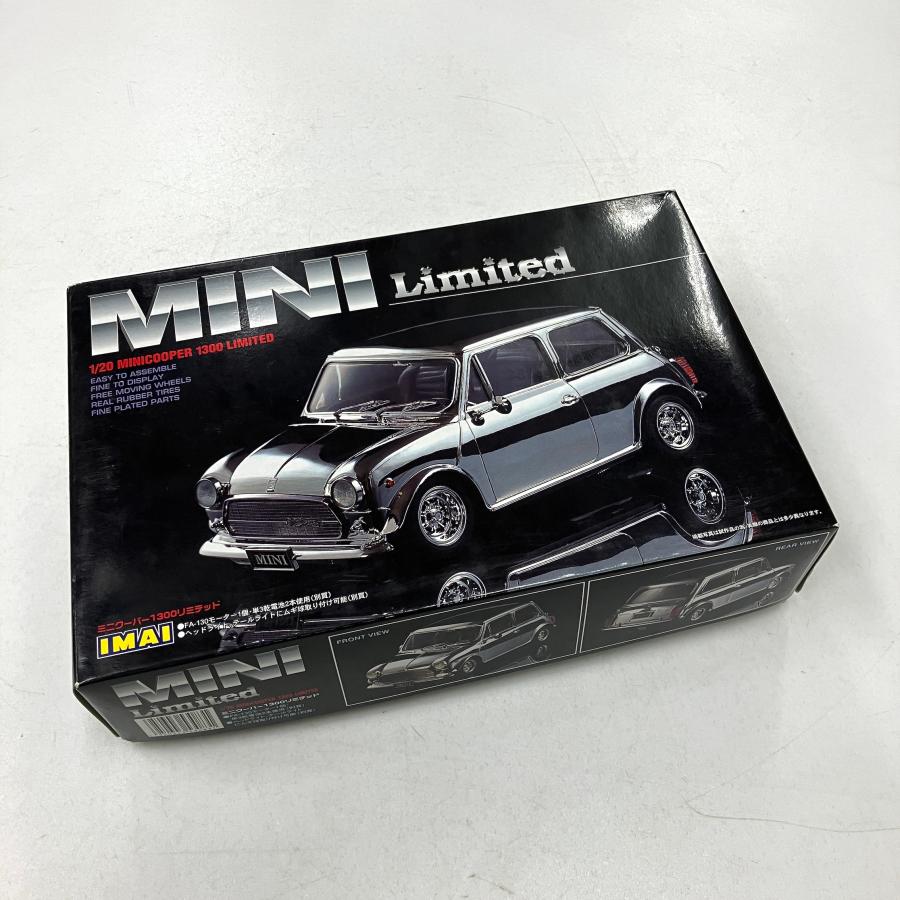 絶版 新品 イマイ 1/20 ミニクーパー 1300 リミテッド プラモデル 