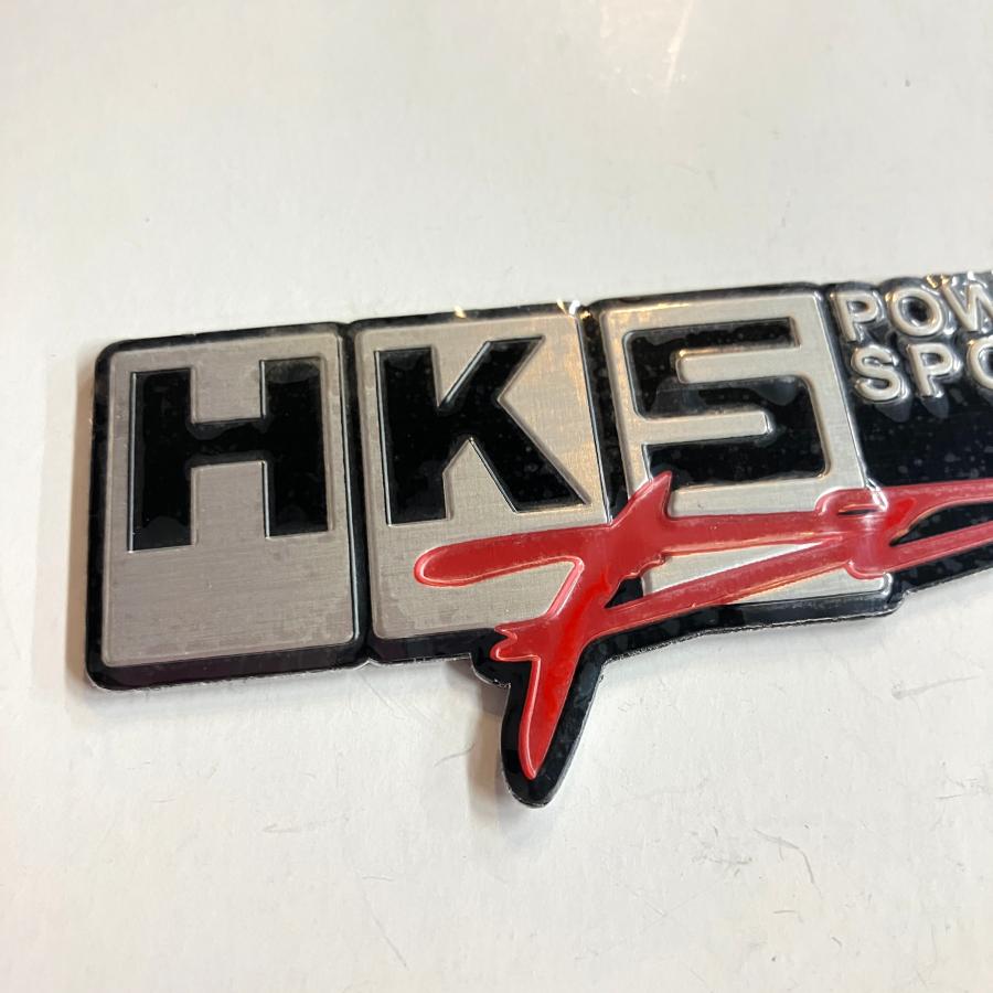 HKS サーキットアンブレラ（旧ロゴ/非売品） HKS 現品 HKS POWER AND SPORTS プレートステッカー : ミニ