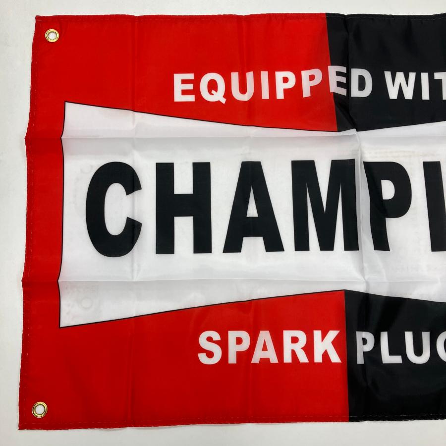 現品 チャンピオンプラグ フラッグ : ミニマルヤマ - 通販 - Yahoo