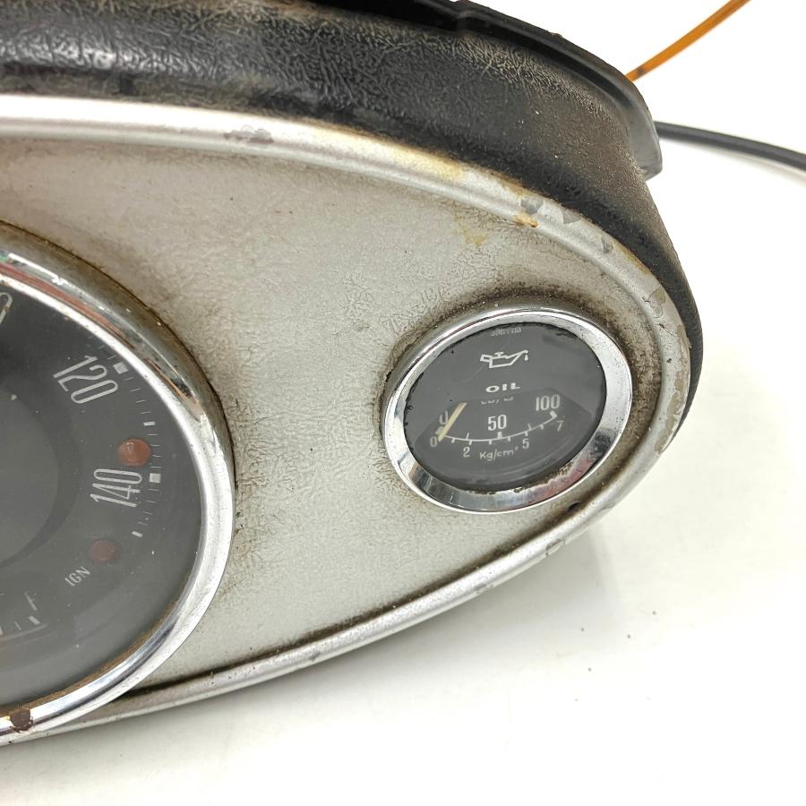 現品 センターメーター用カウル＆スミス製・油圧計/水温計 : ミニ