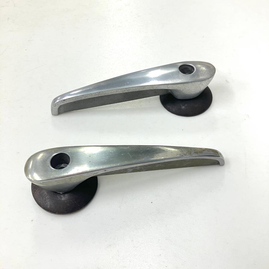 現品 MAP製ウッド/アルミ ドアインナーハンドル セット : ミニ