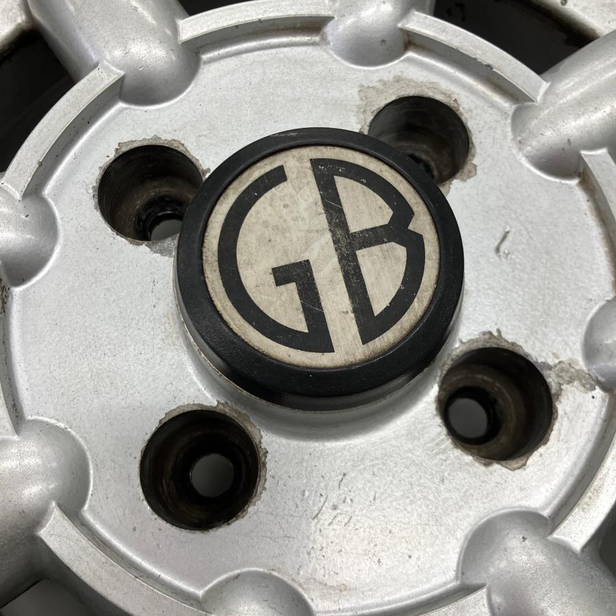 GBアルミホイール　12インチ　5J　4本 中古 12インチ 5J 8スポーク アルミホイール4本セット : ミニマルヤマ