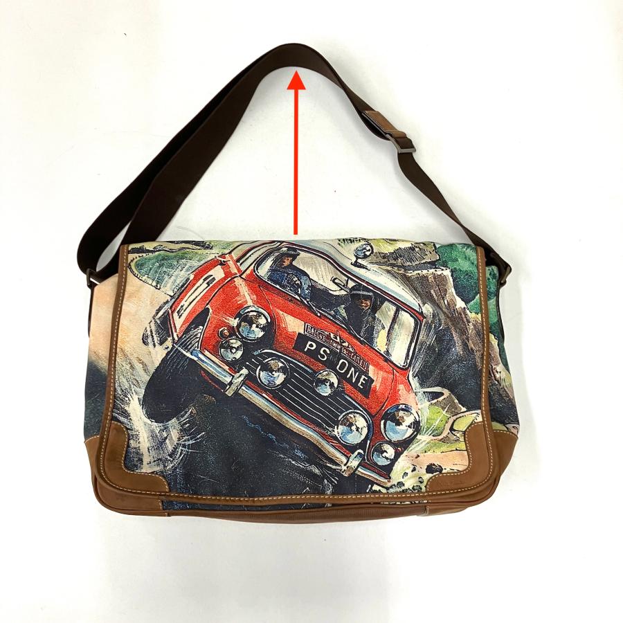 Paul Smith 現品 ポールスミス クラシックミニプリント バッグ