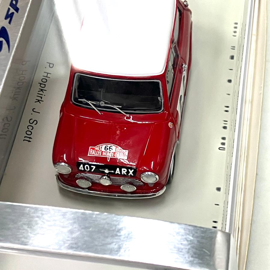 1963 Morris Mini ミニカー 1/18 Scale Morris Mini Minor Old English White Model| Hobby