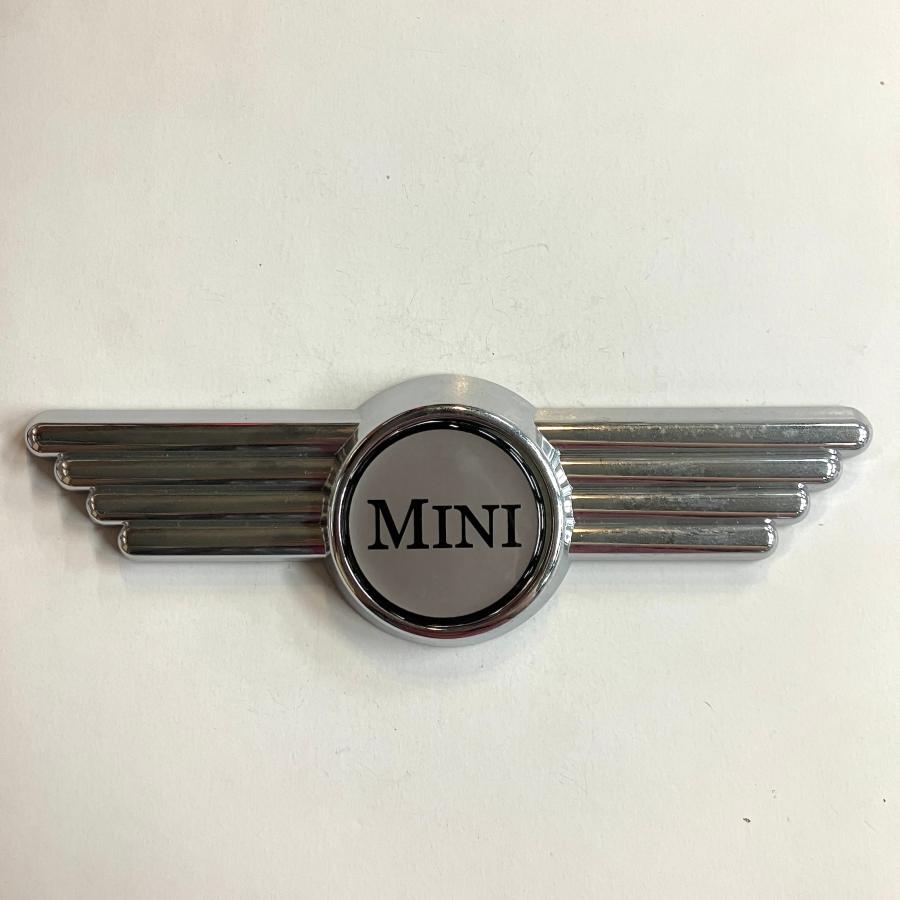 ローバー ウイングタイプ・フロントエンブレム・Miniシルバー : ミニ