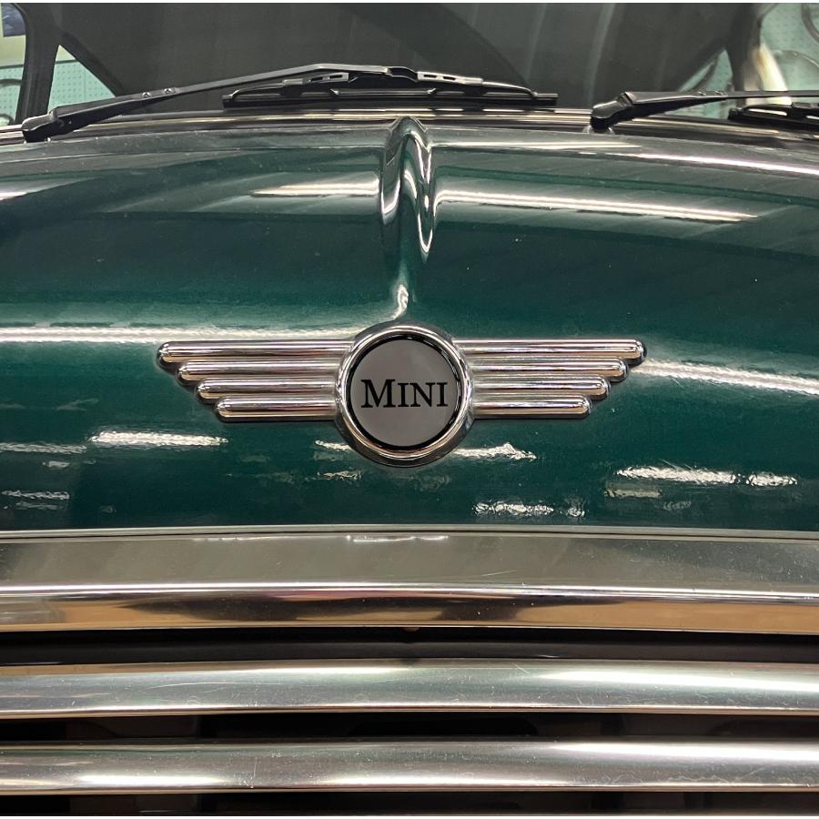 ローバー ウイングタイプ・フロントエンブレム・Miniシルバー : ミニ