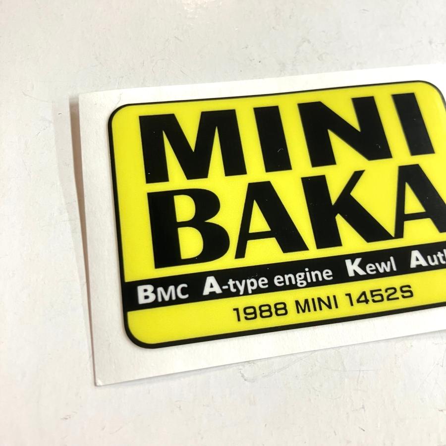MINI BAKA ステッカー : ミニマルヤマ - 通販 - Yahoo!ショッピング
