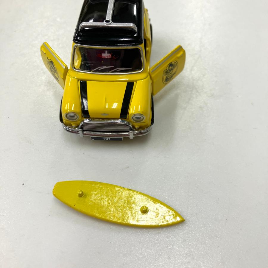 ミニカー Tiny Mini Cooper Mk 1 (with surfboard) Tiny Mini Cooper - HKMFC 1 | eBay