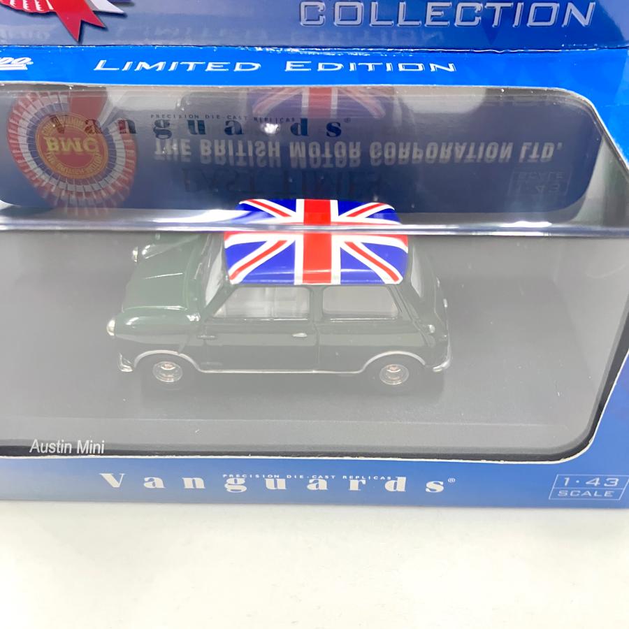 Lledo Vanguards 1/43 AUSTIN MINI BRITISH RACING GREEN ミニカー