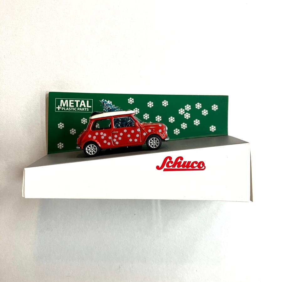 Schuco 1/64 Mini Cooper Christmas Edition ミニカー : ミニマルヤマ