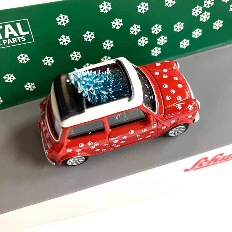 Schuco 1/64 Mini Cooper Christmas Edition ミニカー : ミニマルヤマ