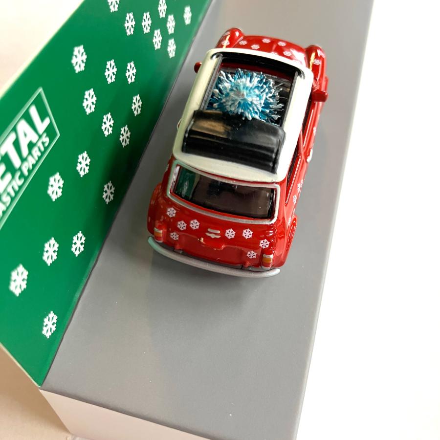 Schuco 1/64 Mini Cooper Christmas Edition ミニカー : ミニマルヤマ