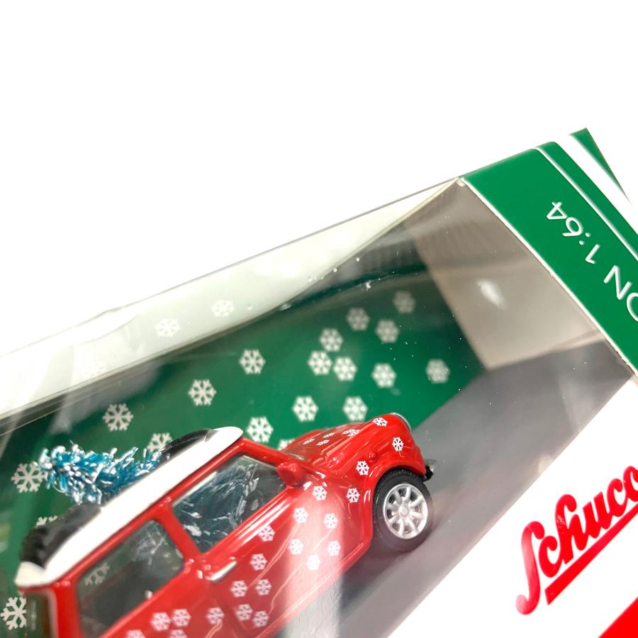 Schuco 1/64 Mini Cooper Christmas Edition ミニカー : ミニマルヤマ