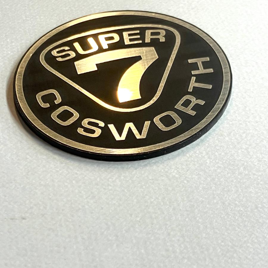 SUPER 7 COSWORTH プレートステッカー : ミニマルヤマ - 通販