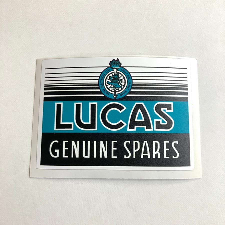 LUCAS GENUINE SPARES ステッカー : ミニマルヤマ - 通販 - Yahoo