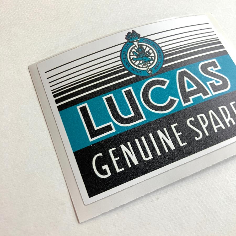 LUCAS GENUINE SPARES ステッカー : ミニマルヤマ - 通販 - Yahoo