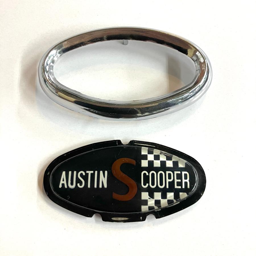 ローバー 現品 MORRIS COOPER S ボンネットエンブレム : ミニマルヤマ 