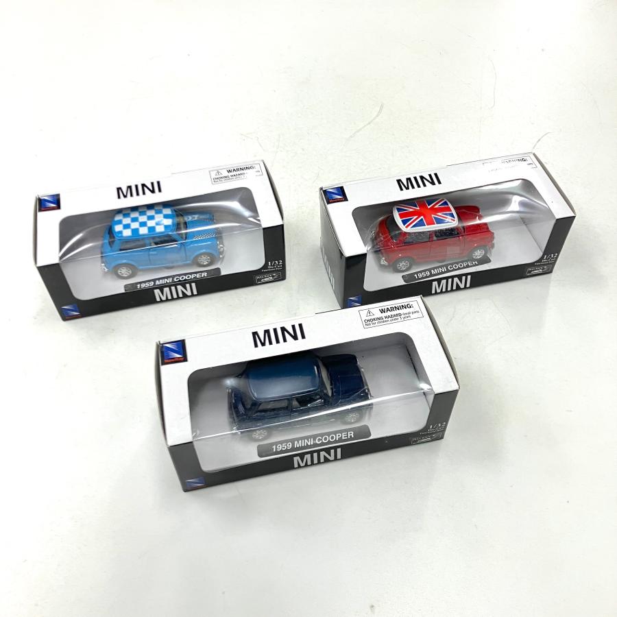 New-Ray 1/32 MINI COOPER 1959 プルバックカー : ミニマルヤマ - 通販