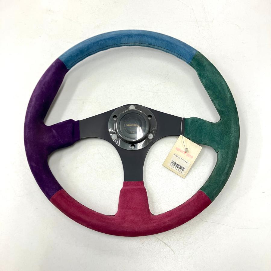 現品 MOMOボス用 sport line バックスキン4カラー ステアリング : ミニ